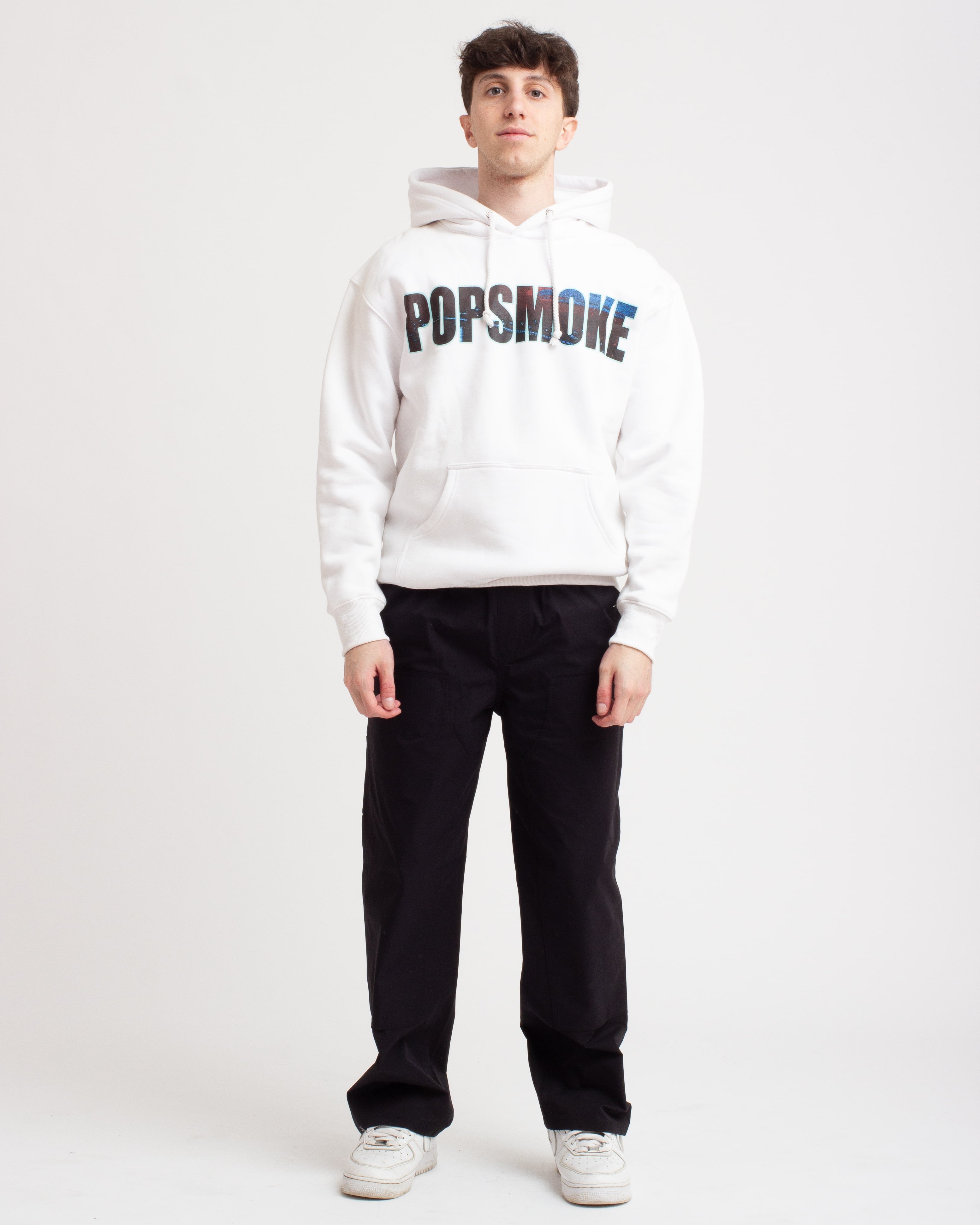 Pop Smoke "The Woo" Hoodie White