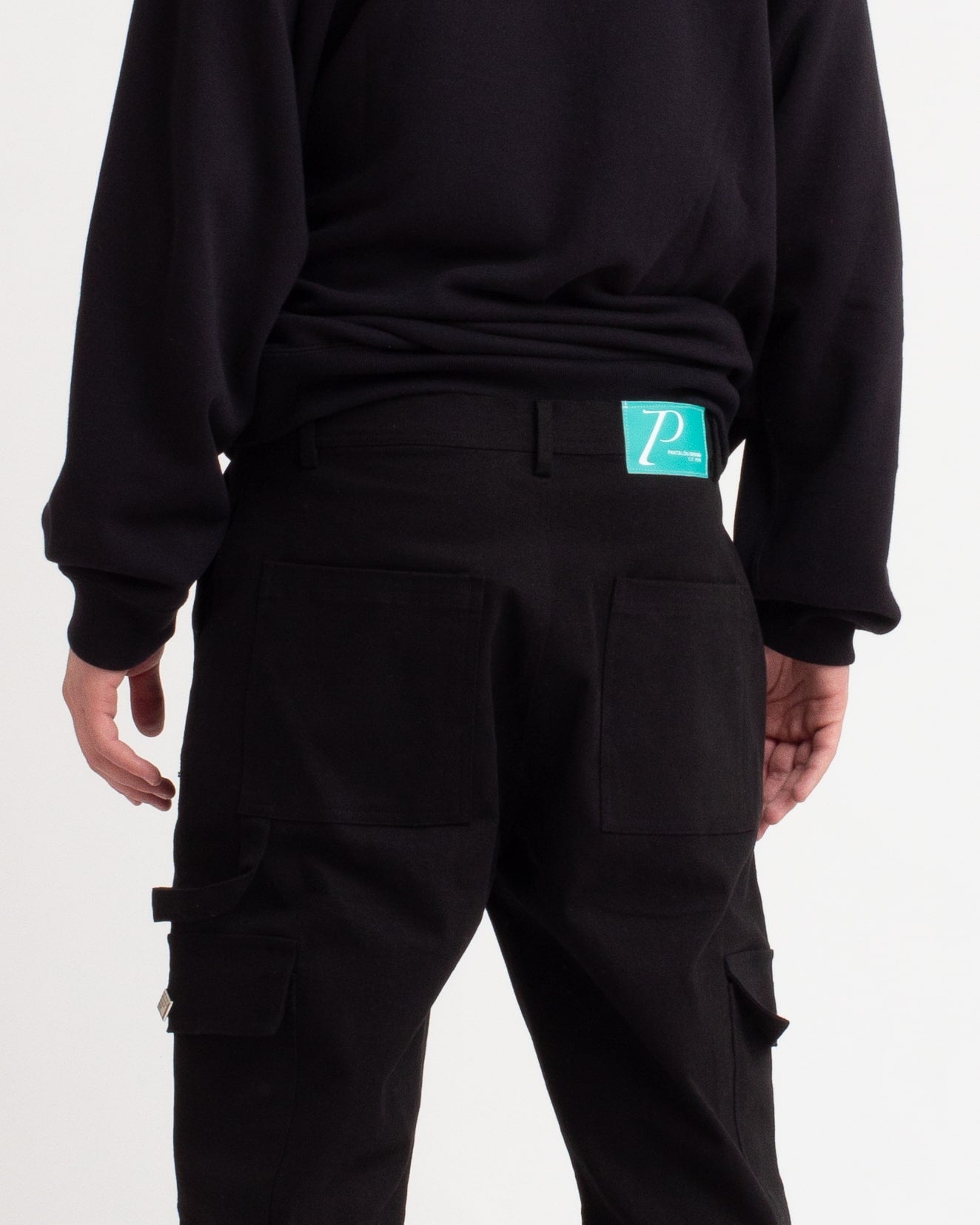 6 Pocket Cargo Pant - Black