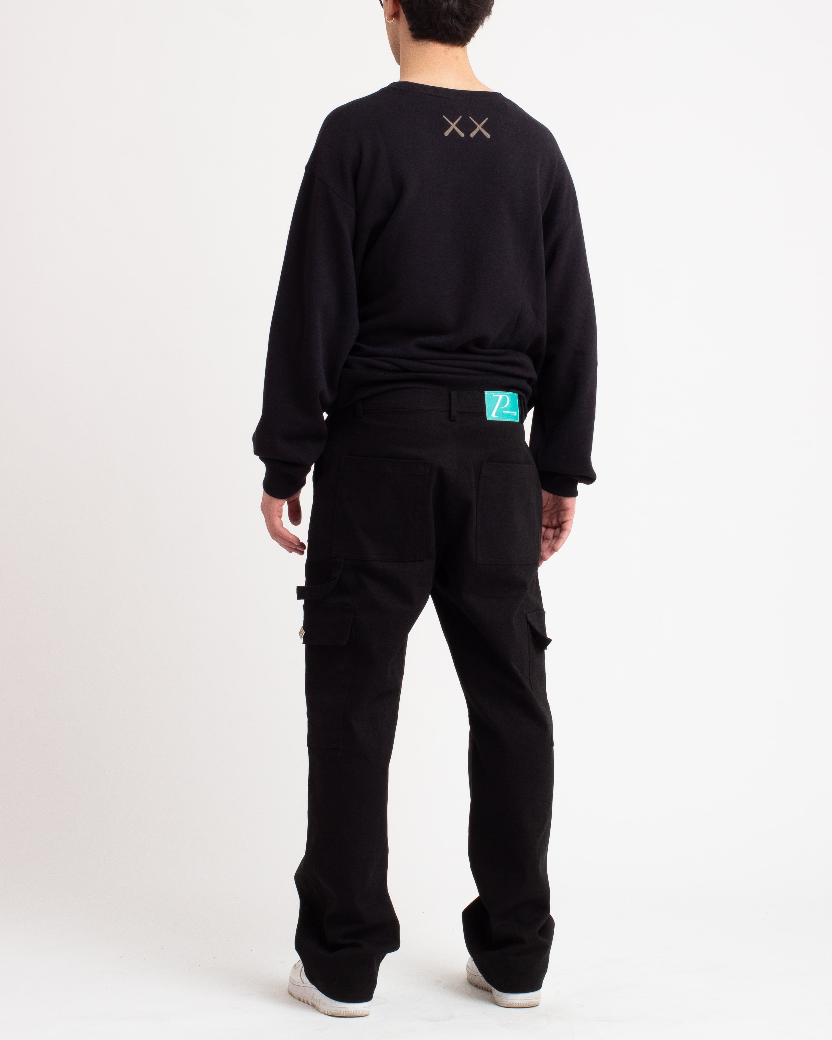 6 Pocket Cargo Pant - Black