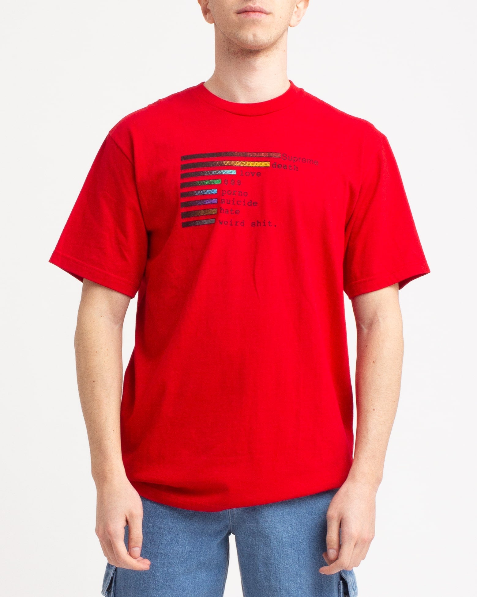 Chart Red Tee