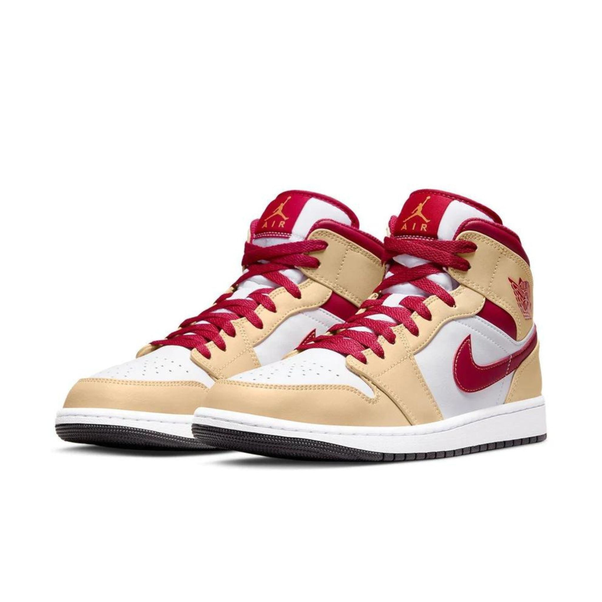 Nike Air Jordan 1 Mid Cardinal Curry