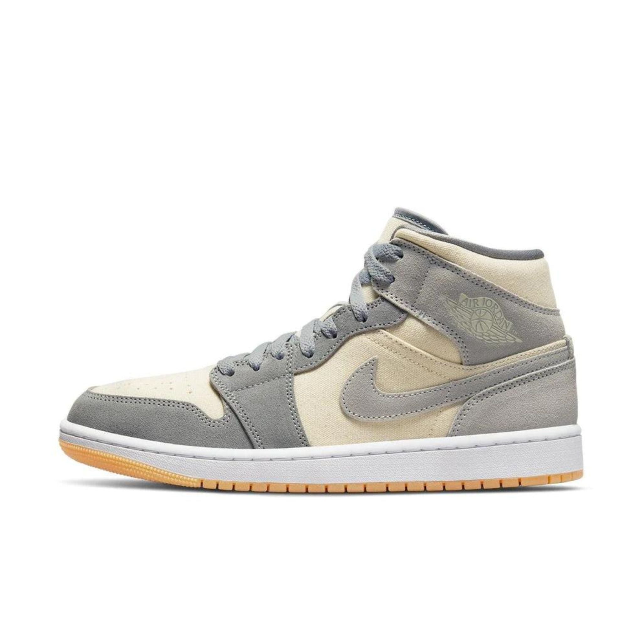 Air Jordan 1 Mid SE Coconut Milk Particle Grey