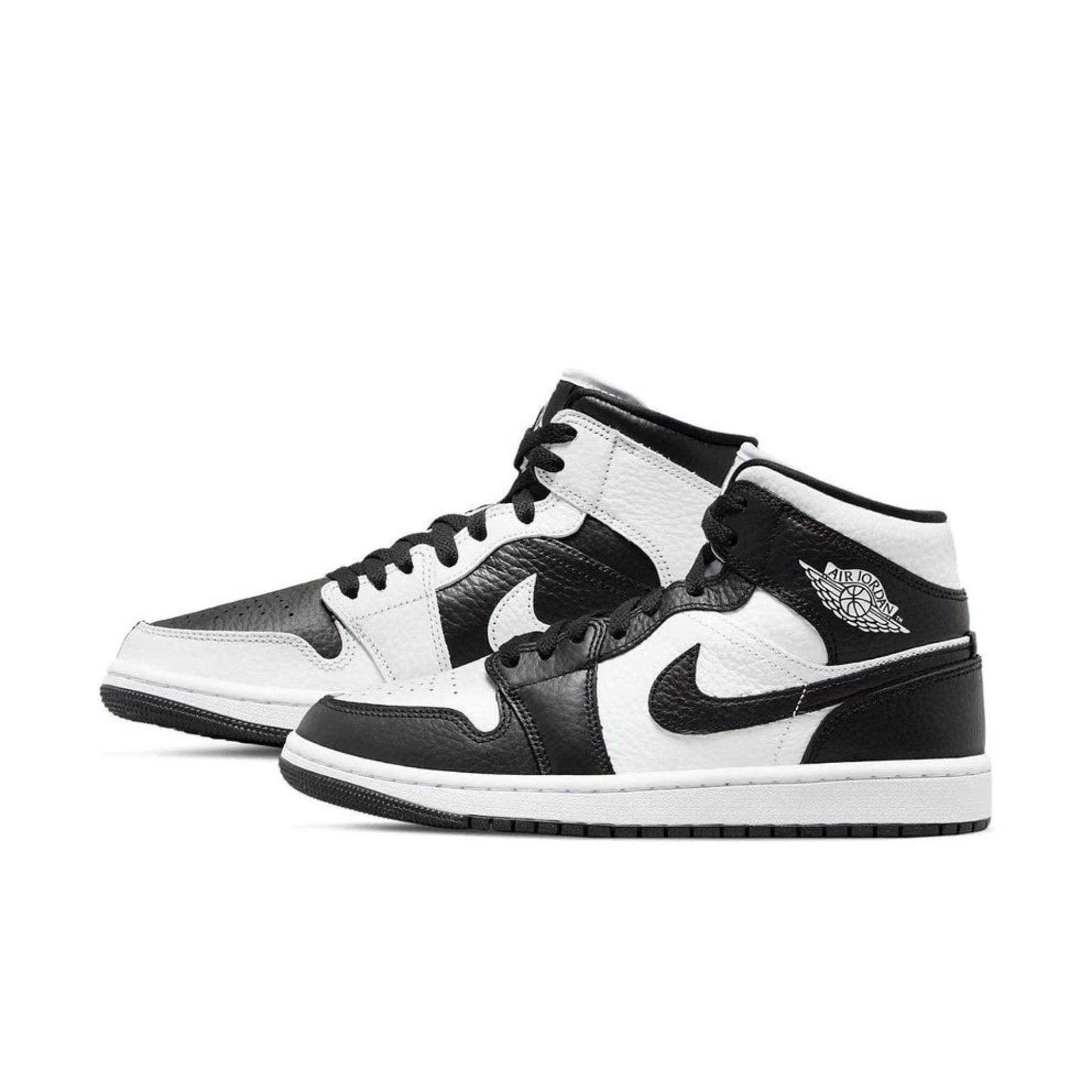 Jordan 1 Mid Split Black White