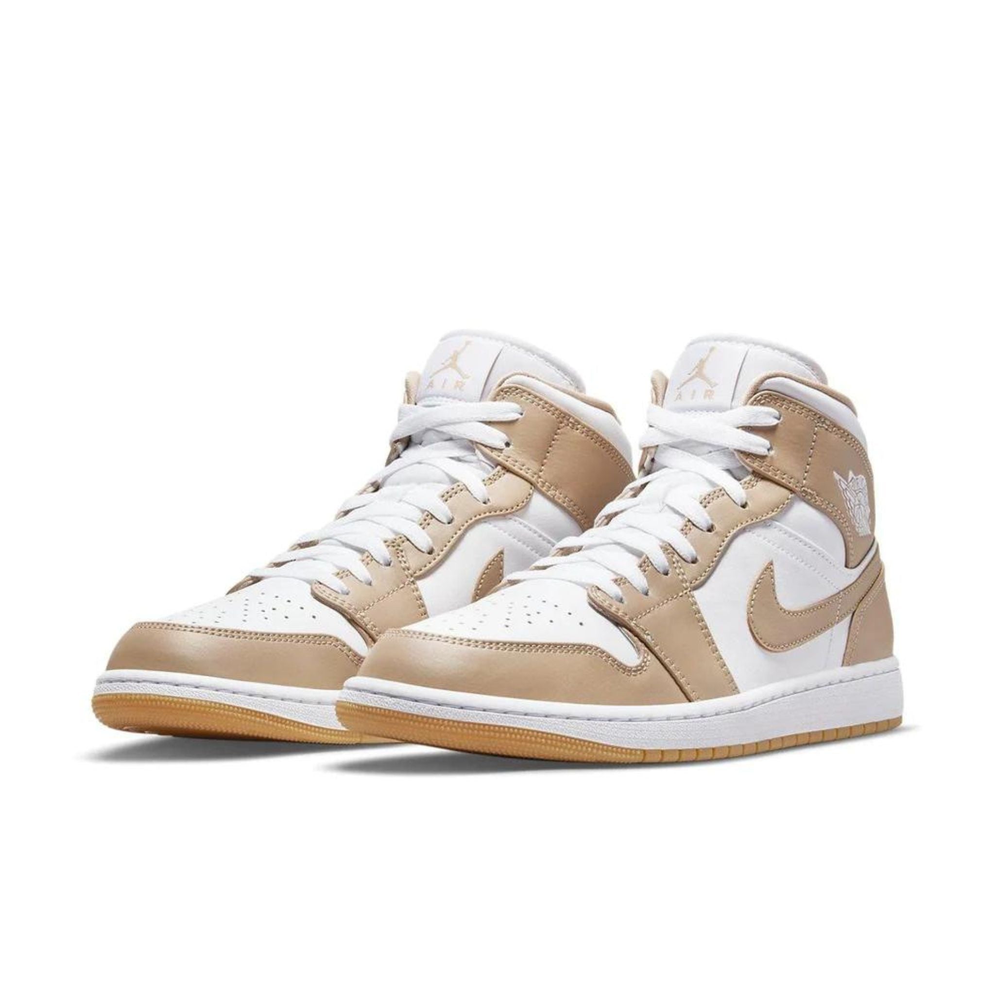 Nike Air Jordan 1 Mid Tan Gum