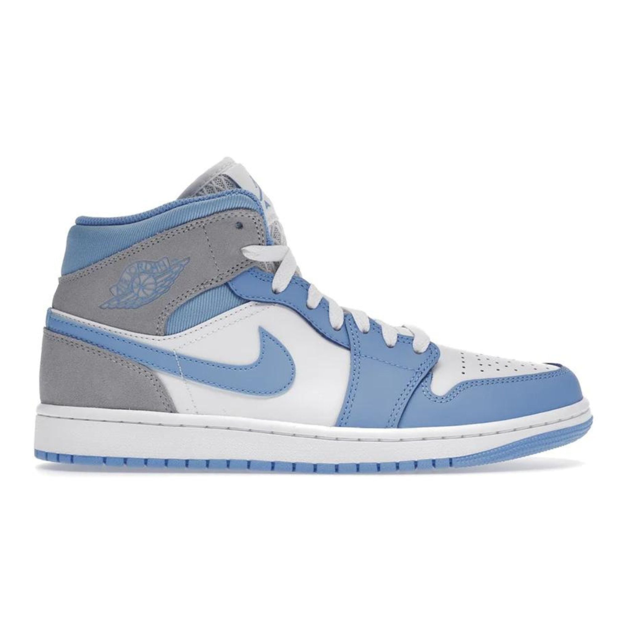 Jordan 1 Mid Unc Grey