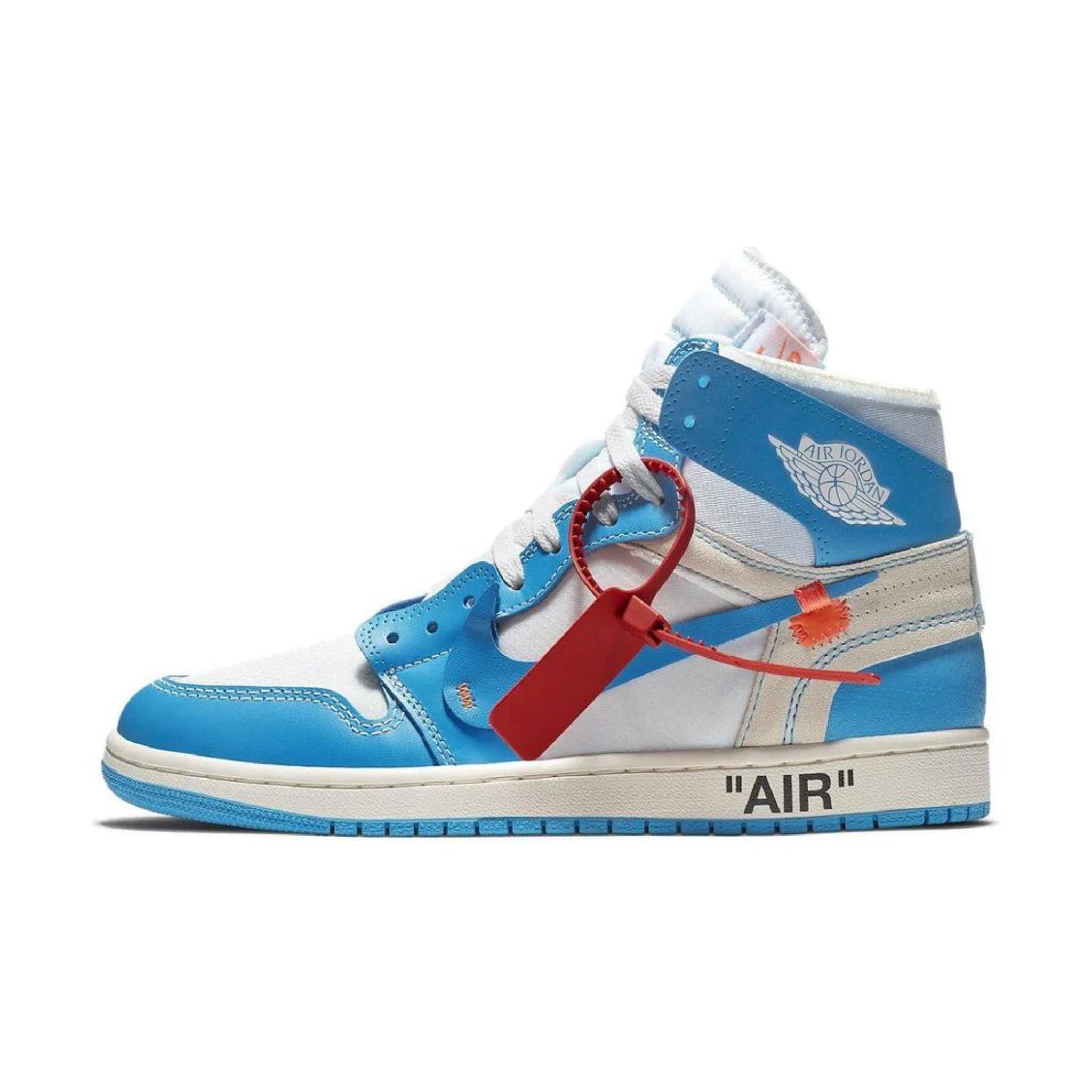 Air Jordan 1 Retro High Off-White University Blue UNC