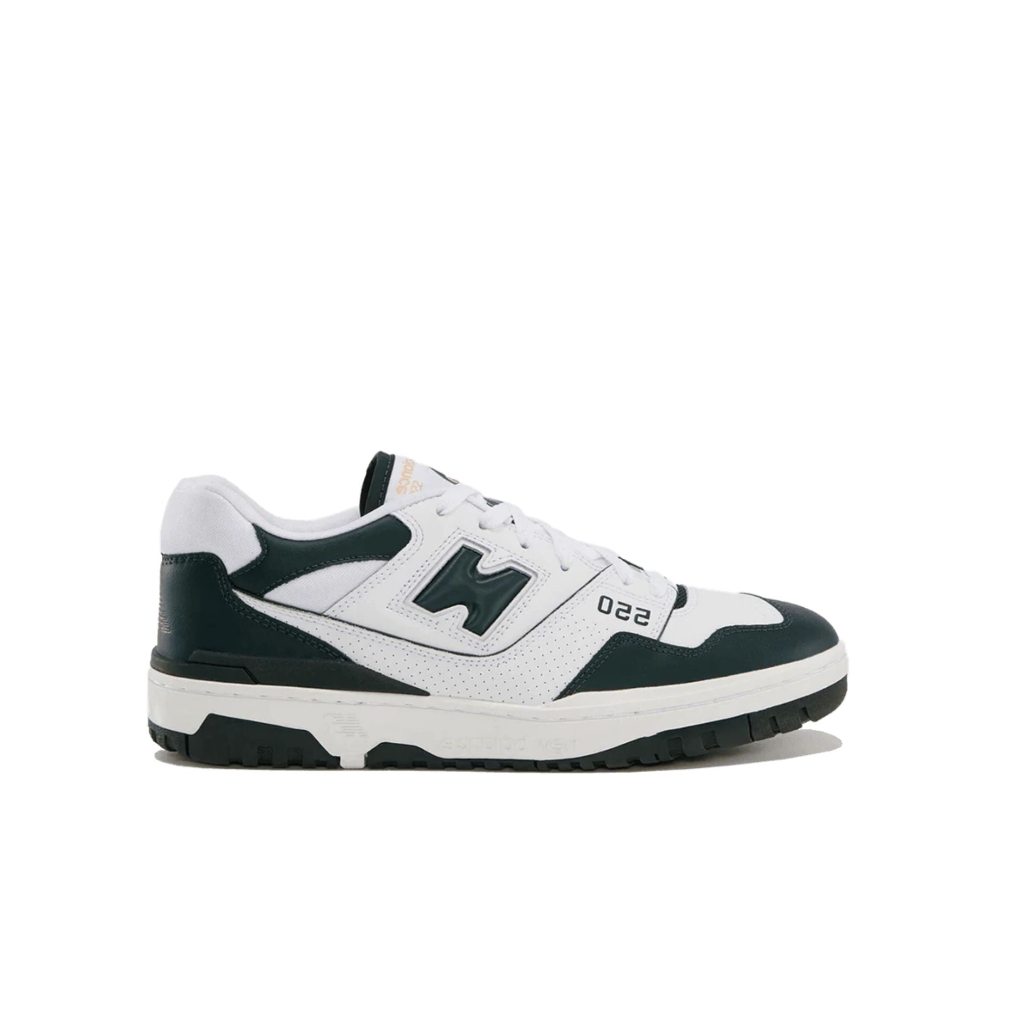 New Balance 550 White Dark Green