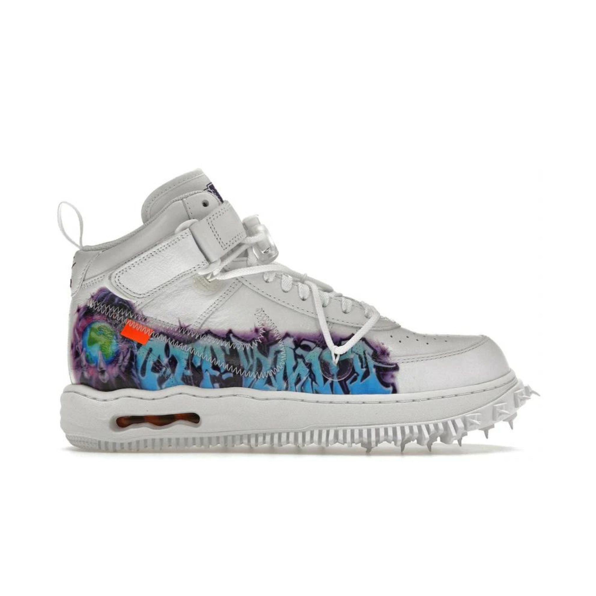 Nike Air Force 1 Mid Off-White Graffiti White