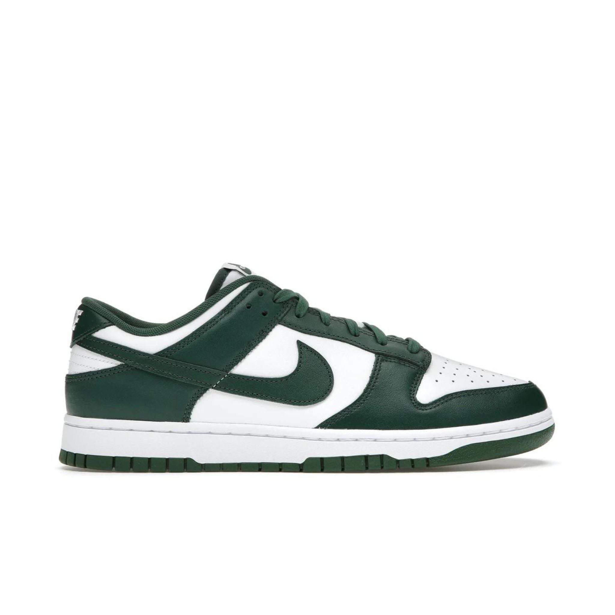 Nike Dunk Low Michigan State Green